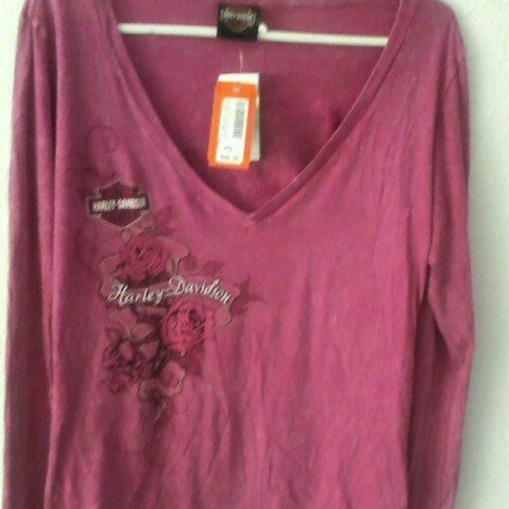 NWT Harley Davidson XL long sleeve tee